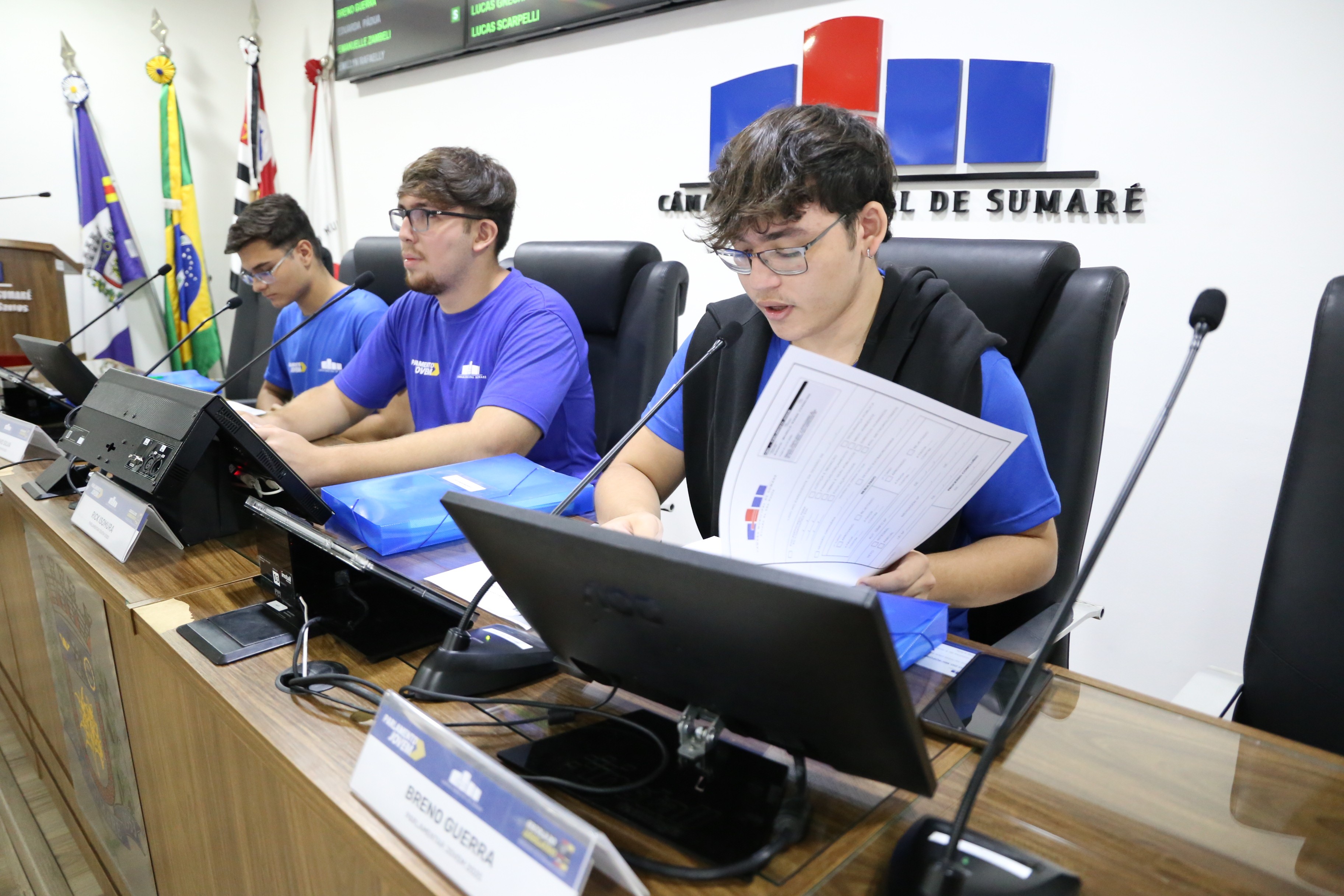 Parlamento Jovem aprova quatro moções na sessão deste sábado