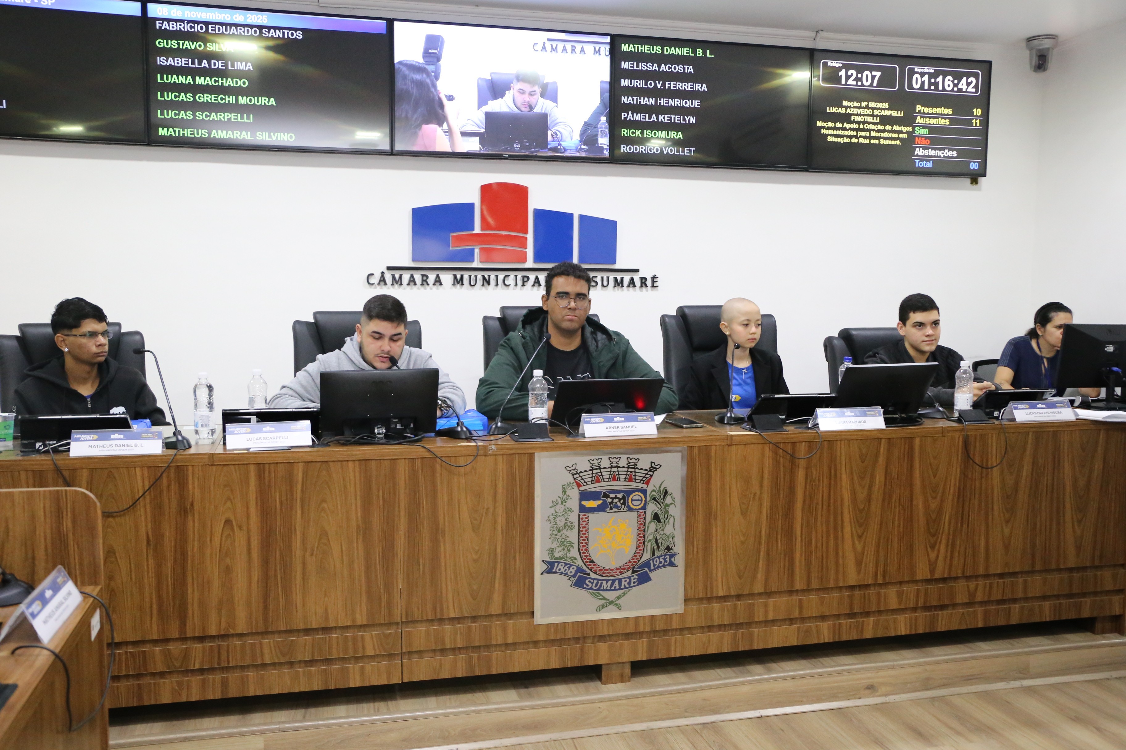 Parlamento Jovem aprova 34 documentos na última sessão do ano