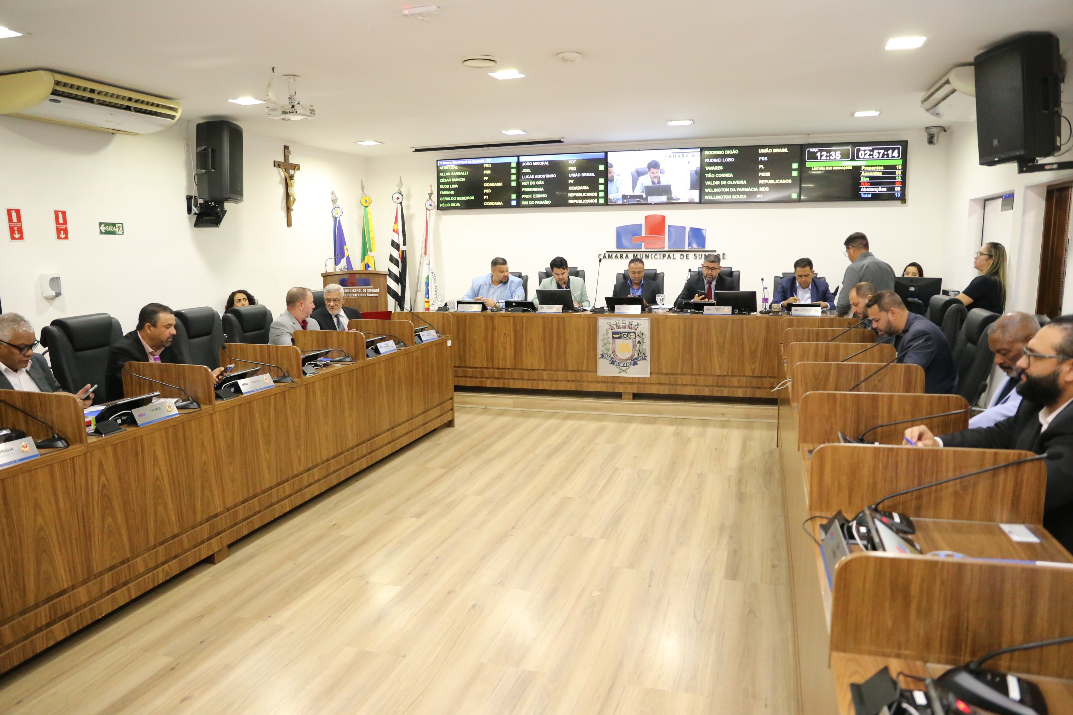 Vereadores de Sumaré aprovam cinco projetos na sessão desta terça-feira