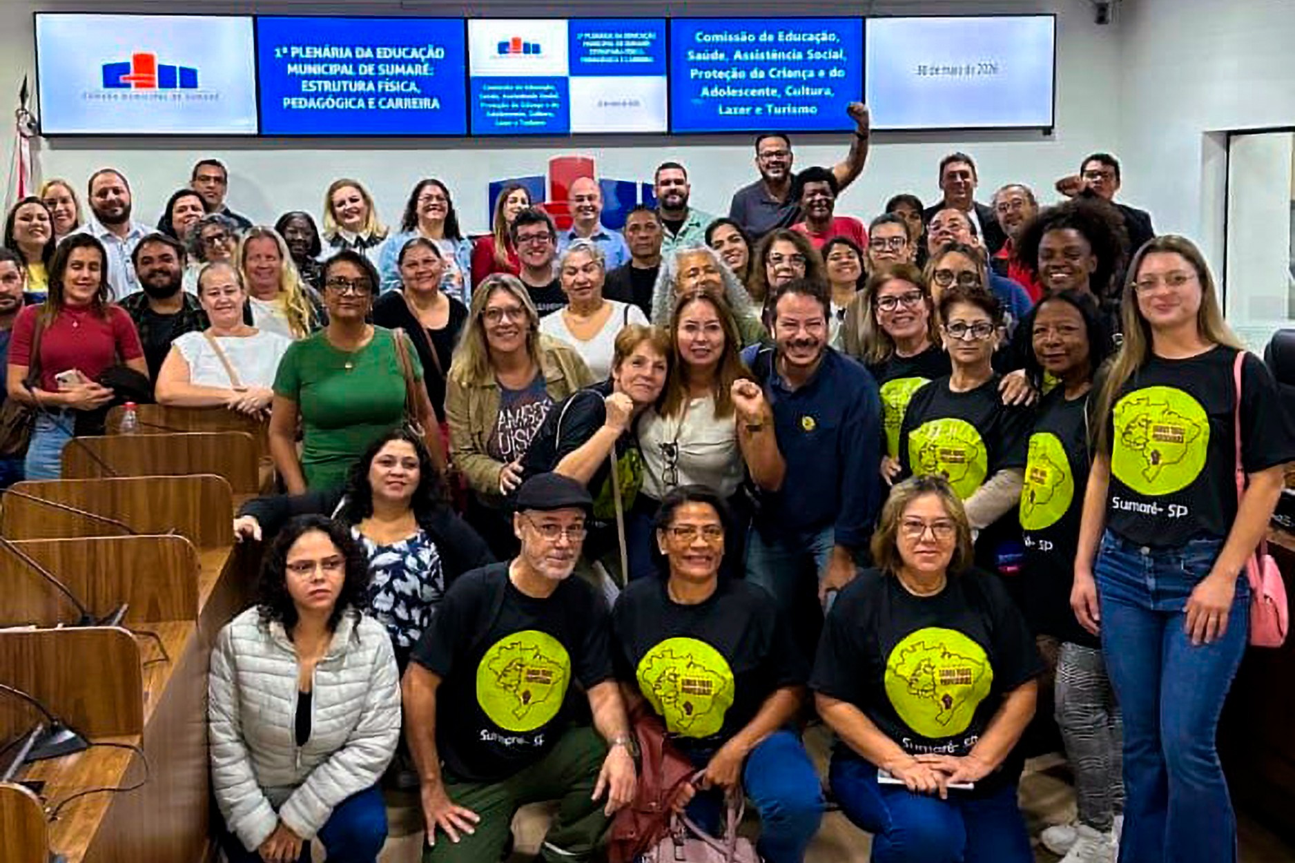 1ª Plenária de Educação traz debates sobre estrutura das escolas e valorização de docentes em Sumaré