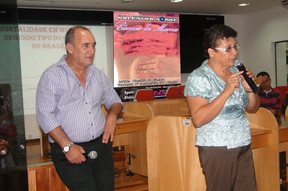 Vereadora promove palestra sobre Câncer de Mama